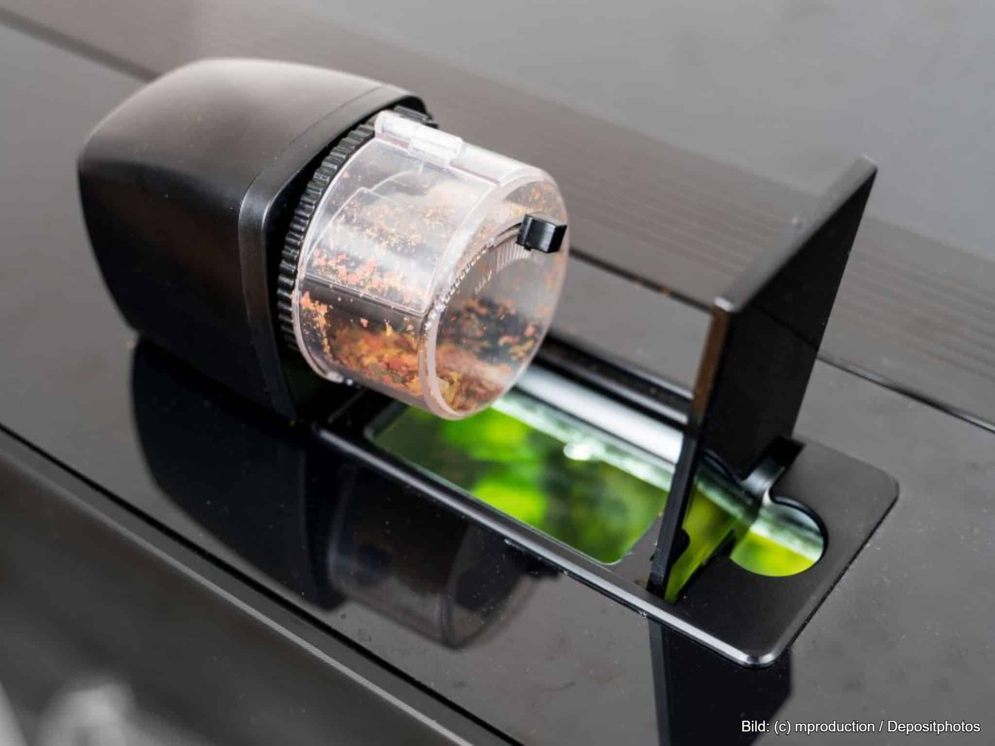 Futterautomat Aquarium für den Urlaub